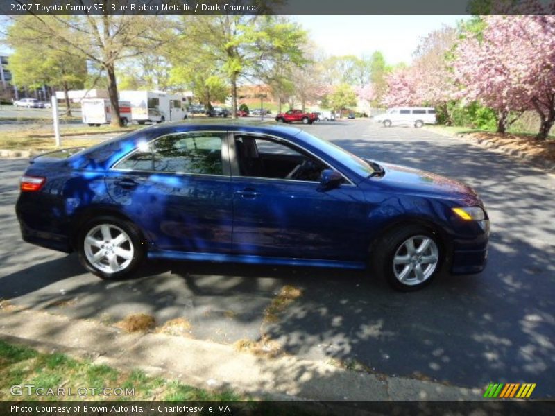 Blue Ribbon Metallic / Dark Charcoal 2007 Toyota Camry SE