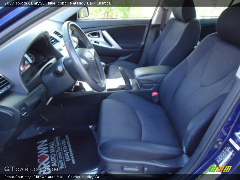 Blue Ribbon Metallic / Dark Charcoal 2007 Toyota Camry SE
