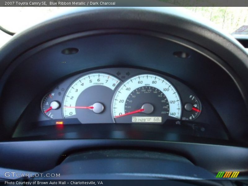 Blue Ribbon Metallic / Dark Charcoal 2007 Toyota Camry SE