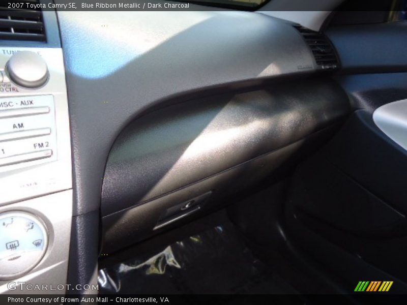 Blue Ribbon Metallic / Dark Charcoal 2007 Toyota Camry SE