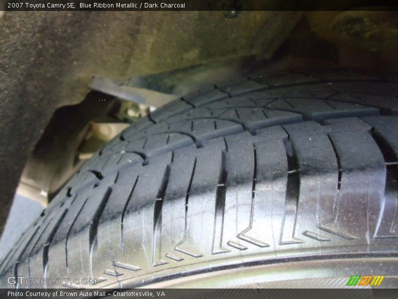 Blue Ribbon Metallic / Dark Charcoal 2007 Toyota Camry SE