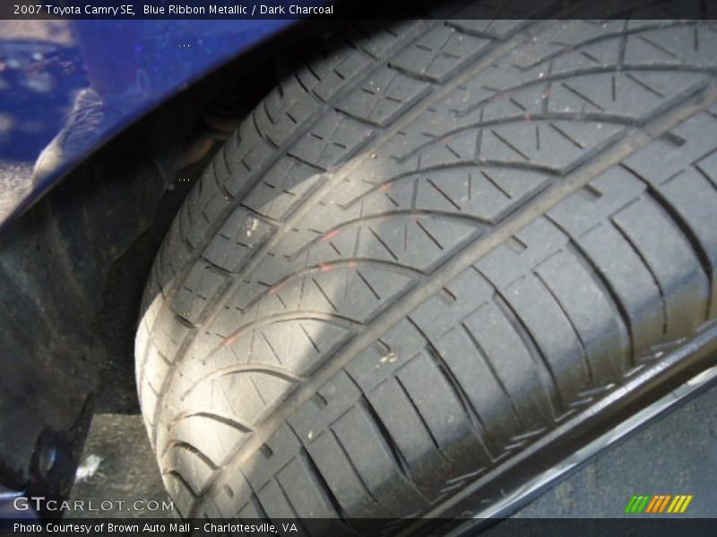 Blue Ribbon Metallic / Dark Charcoal 2007 Toyota Camry SE