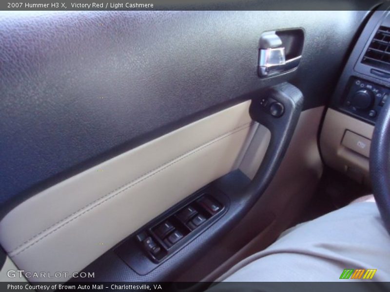 Victory Red / Light Cashmere 2007 Hummer H3 X