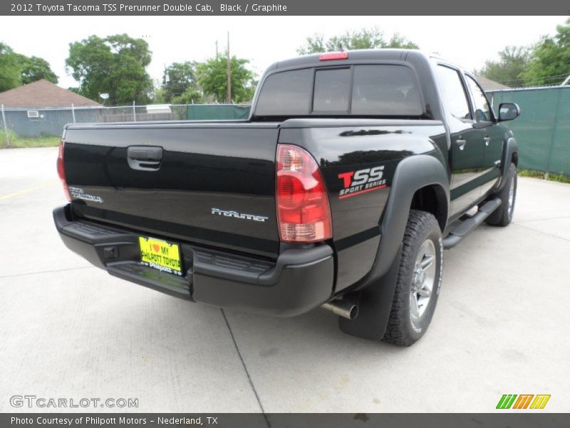 Black / Graphite 2012 Toyota Tacoma TSS Prerunner Double Cab