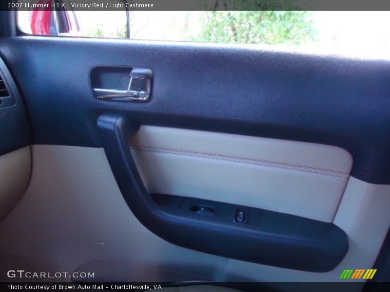 Victory Red / Light Cashmere 2007 Hummer H3 X