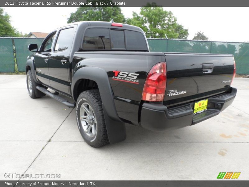 Black / Graphite 2012 Toyota Tacoma TSS Prerunner Double Cab