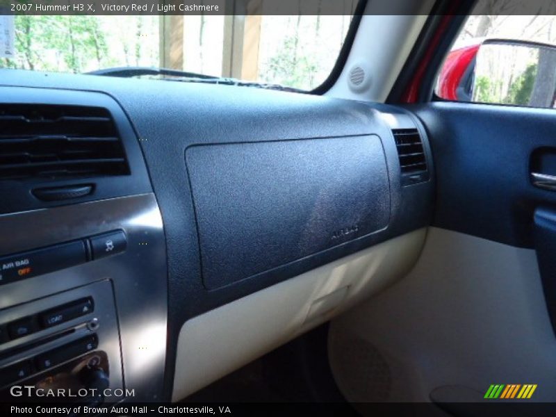Victory Red / Light Cashmere 2007 Hummer H3 X