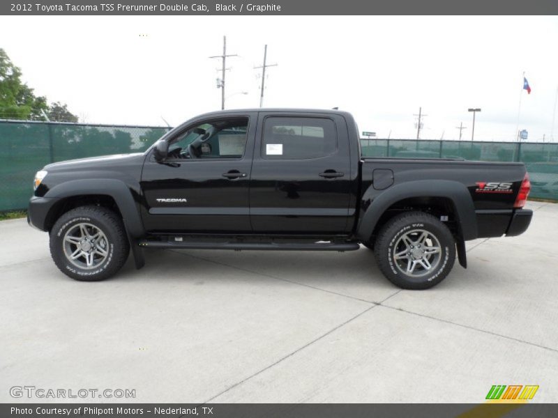  2012 Tacoma TSS Prerunner Double Cab Black