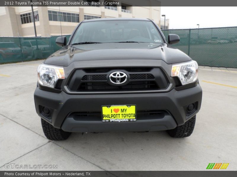 Black / Graphite 2012 Toyota Tacoma TSS Prerunner Double Cab