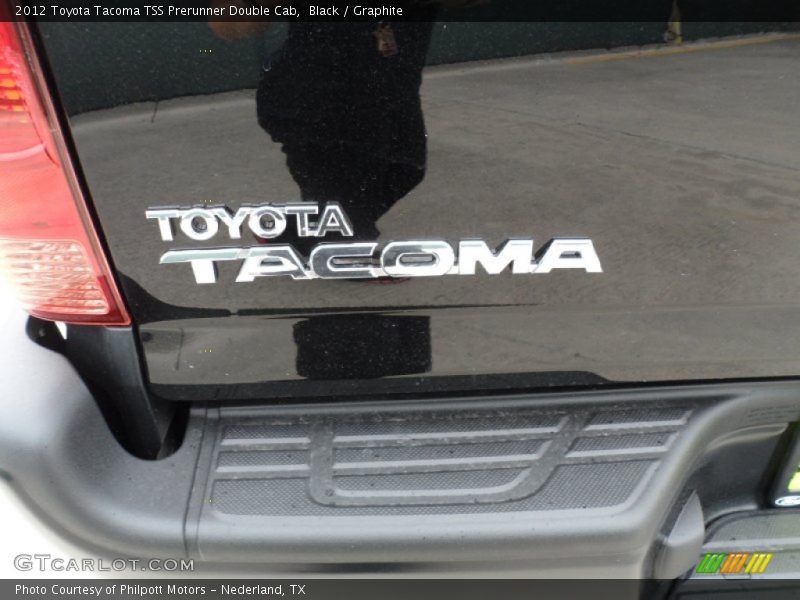 Black / Graphite 2012 Toyota Tacoma TSS Prerunner Double Cab