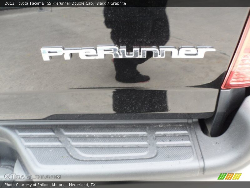 Black / Graphite 2012 Toyota Tacoma TSS Prerunner Double Cab