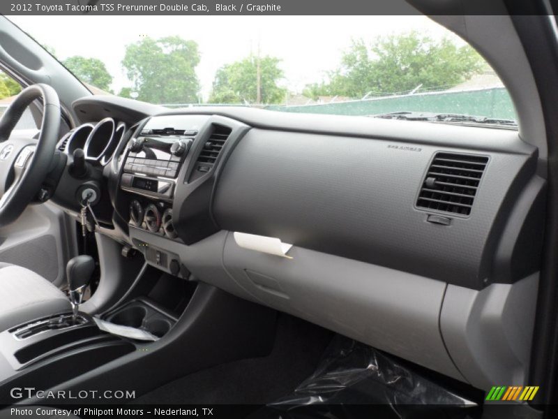 Black / Graphite 2012 Toyota Tacoma TSS Prerunner Double Cab