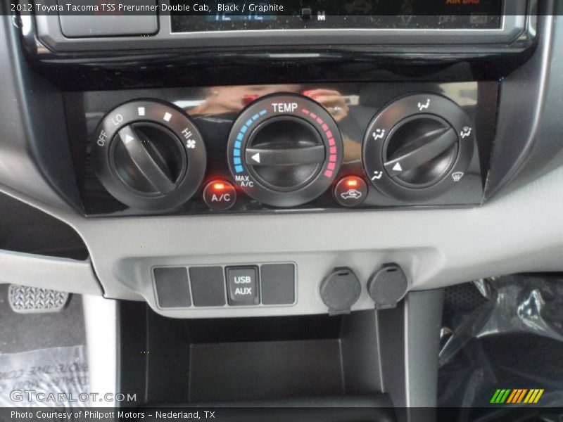 Black / Graphite 2012 Toyota Tacoma TSS Prerunner Double Cab
