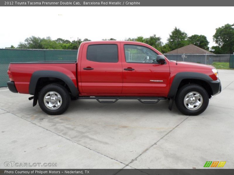 Barcelona Red Metallic / Graphite 2012 Toyota Tacoma Prerunner Double Cab