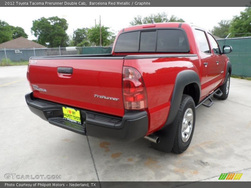 Barcelona Red Metallic / Graphite 2012 Toyota Tacoma Prerunner Double Cab