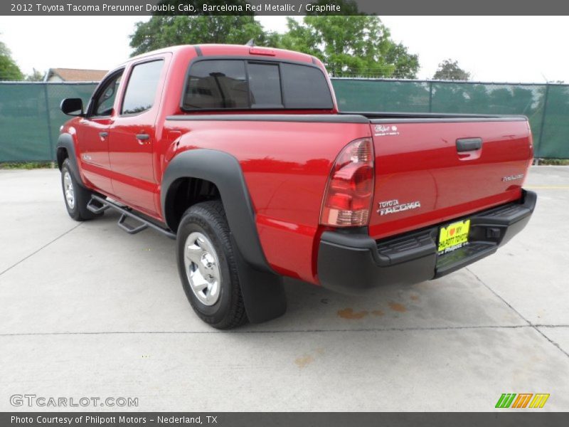 Barcelona Red Metallic / Graphite 2012 Toyota Tacoma Prerunner Double Cab