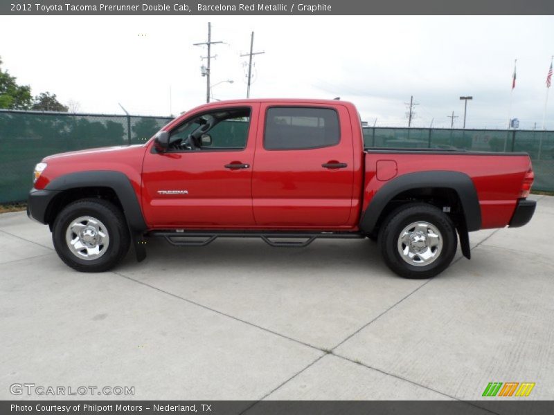 Barcelona Red Metallic / Graphite 2012 Toyota Tacoma Prerunner Double Cab