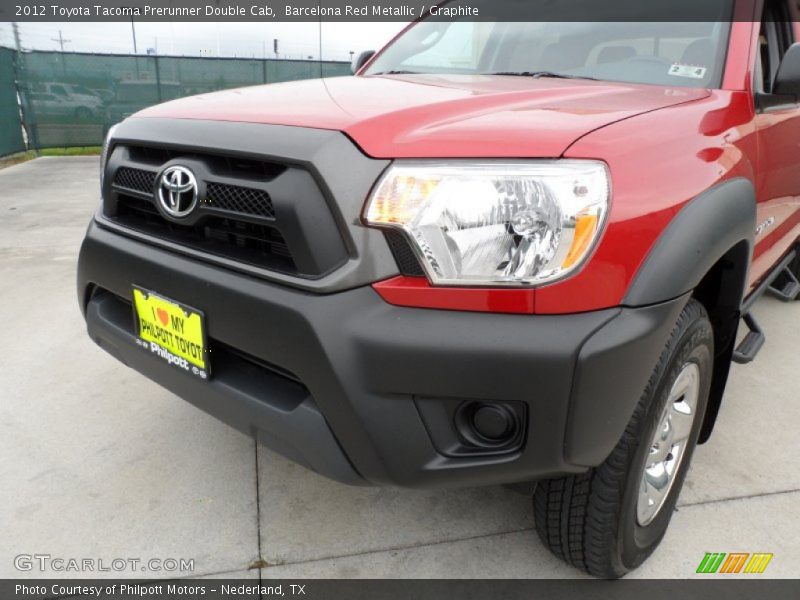 Barcelona Red Metallic / Graphite 2012 Toyota Tacoma Prerunner Double Cab