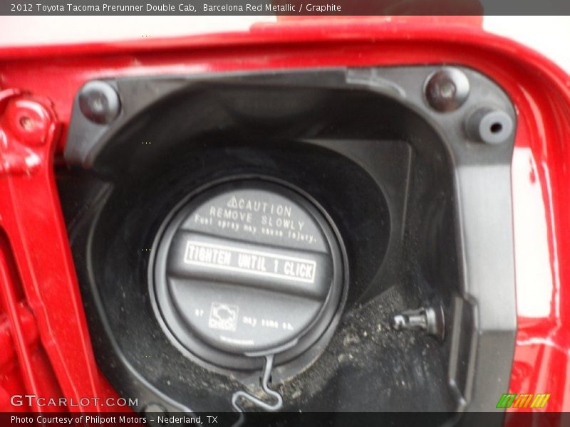 Barcelona Red Metallic / Graphite 2012 Toyota Tacoma Prerunner Double Cab