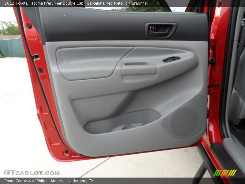 Barcelona Red Metallic / Graphite 2012 Toyota Tacoma Prerunner Double Cab