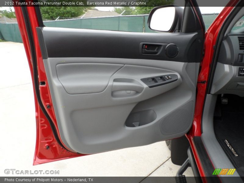 Barcelona Red Metallic / Graphite 2012 Toyota Tacoma Prerunner Double Cab