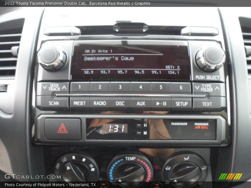 Barcelona Red Metallic / Graphite 2012 Toyota Tacoma Prerunner Double Cab