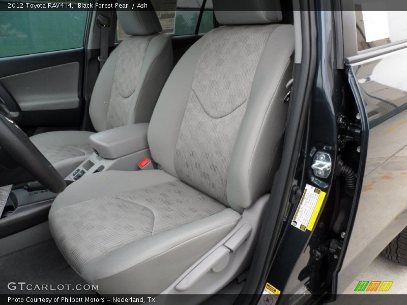 Front Seat of 2012 RAV4 I4