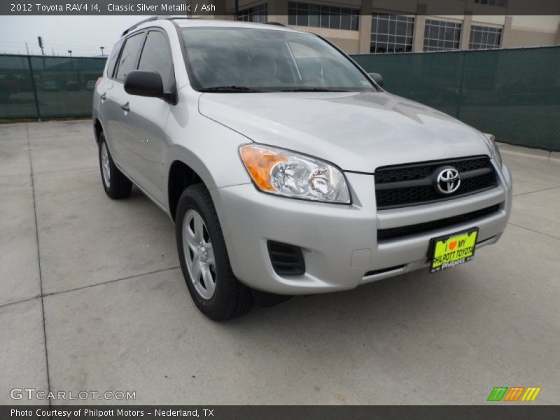 Classic Silver Metallic / Ash 2012 Toyota RAV4 I4