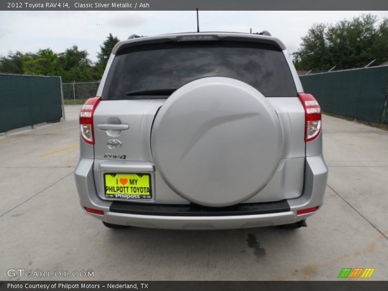 Classic Silver Metallic / Ash 2012 Toyota RAV4 I4