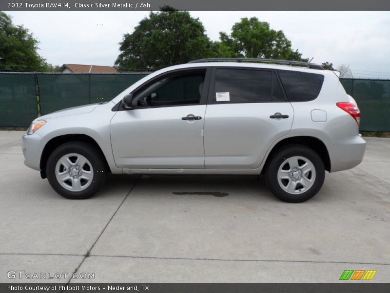 Classic Silver Metallic / Ash 2012 Toyota RAV4 I4
