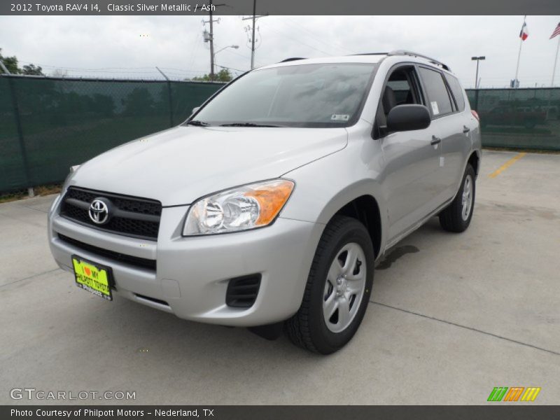 Classic Silver Metallic / Ash 2012 Toyota RAV4 I4