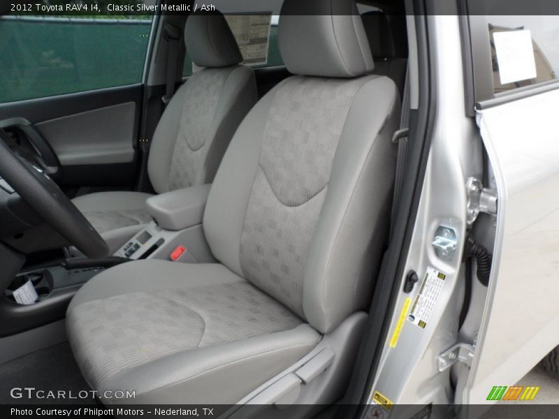 Classic Silver Metallic / Ash 2012 Toyota RAV4 I4