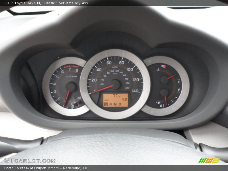 Classic Silver Metallic / Ash 2012 Toyota RAV4 I4