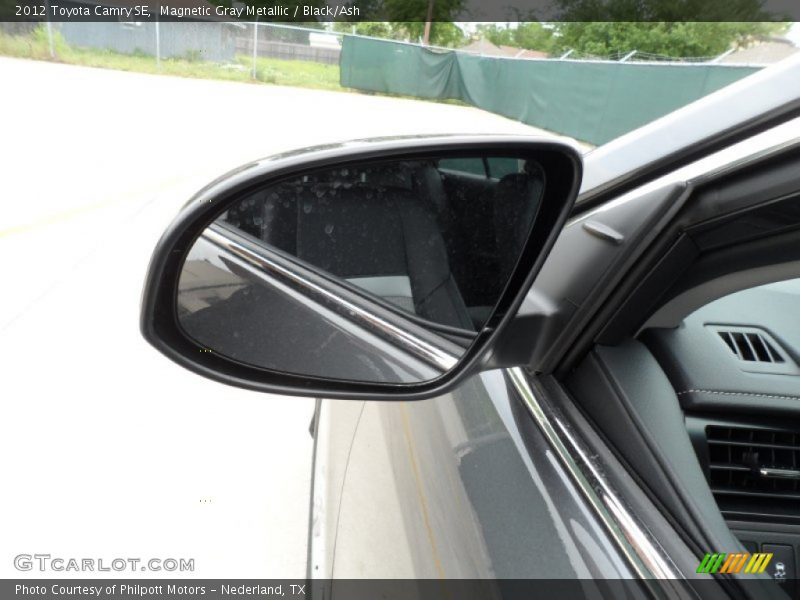Magnetic Gray Metallic / Black/Ash 2012 Toyota Camry SE