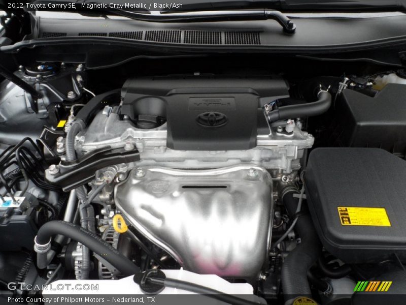 Magnetic Gray Metallic / Black/Ash 2012 Toyota Camry SE