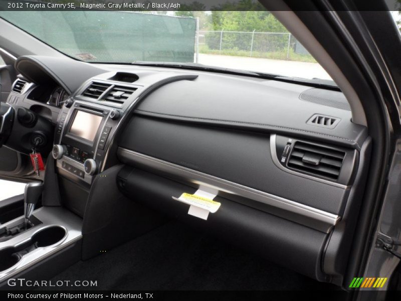 Magnetic Gray Metallic / Black/Ash 2012 Toyota Camry SE