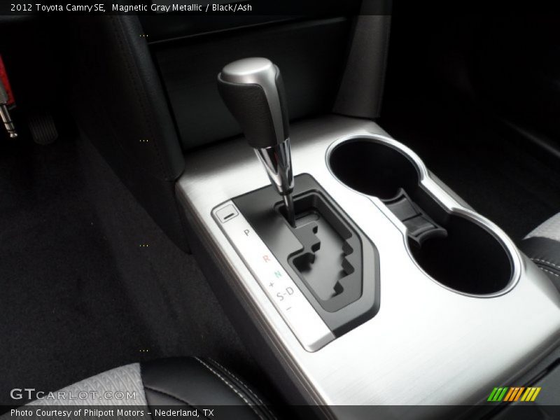 Magnetic Gray Metallic / Black/Ash 2012 Toyota Camry SE