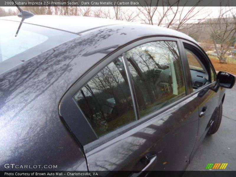 Dark Gray Metallic / Carbon Black 2009 Subaru Impreza 2.5i Premium Sedan