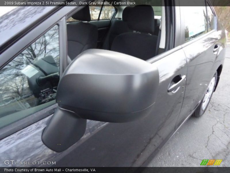 Dark Gray Metallic / Carbon Black 2009 Subaru Impreza 2.5i Premium Sedan
