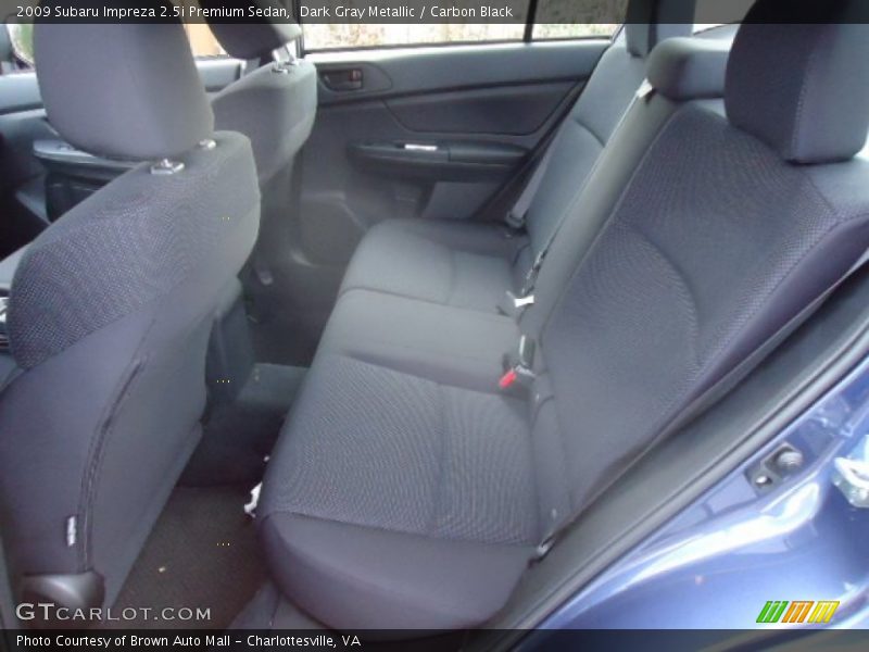 Dark Gray Metallic / Carbon Black 2009 Subaru Impreza 2.5i Premium Sedan