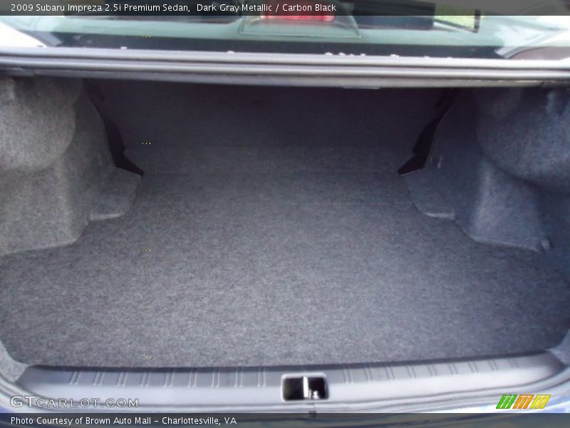 Dark Gray Metallic / Carbon Black 2009 Subaru Impreza 2.5i Premium Sedan