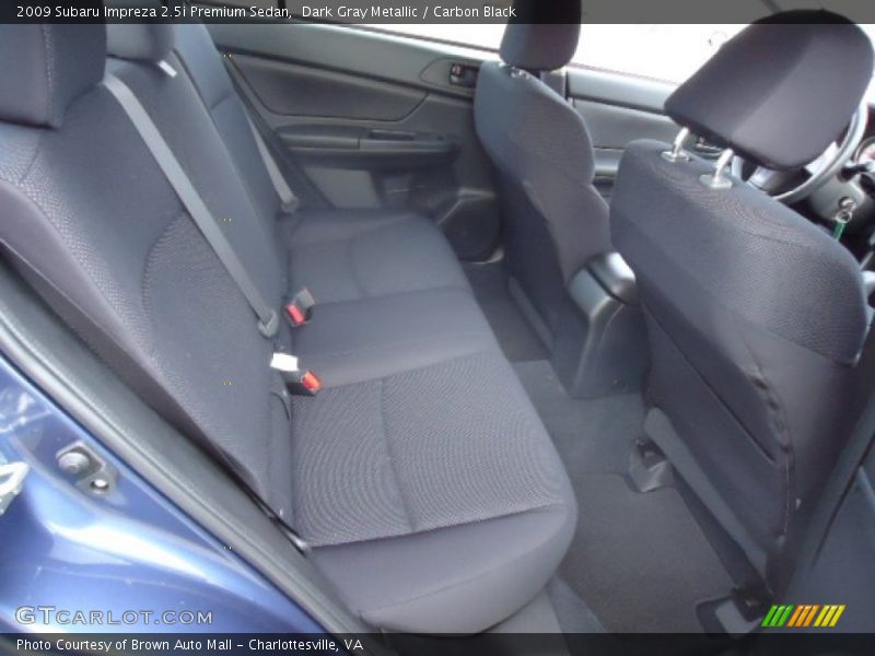 Dark Gray Metallic / Carbon Black 2009 Subaru Impreza 2.5i Premium Sedan