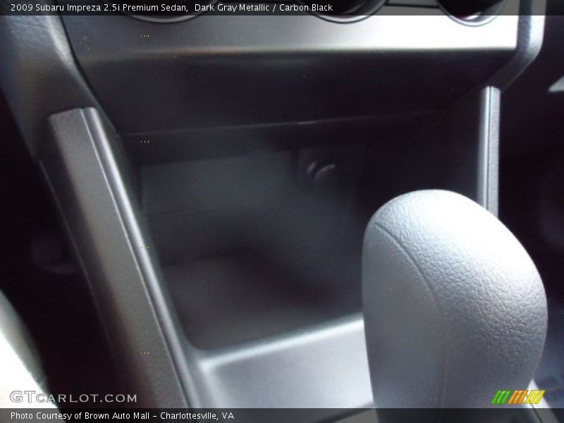 Dark Gray Metallic / Carbon Black 2009 Subaru Impreza 2.5i Premium Sedan