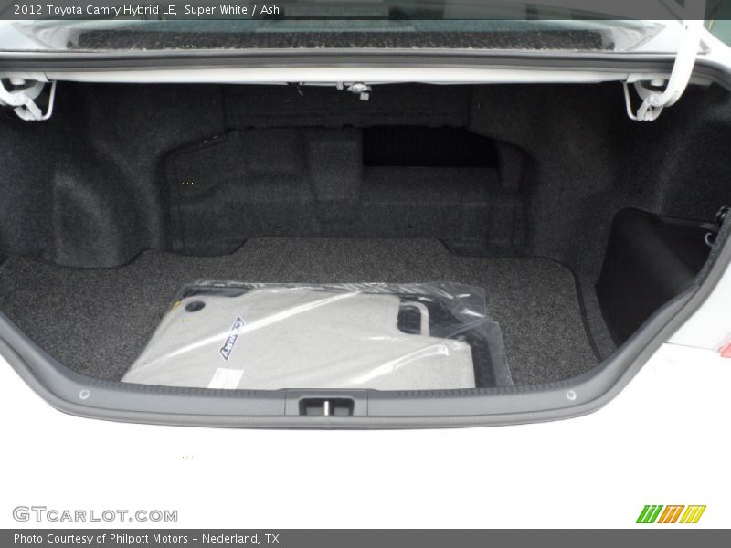 Super White / Ash 2012 Toyota Camry Hybrid LE
