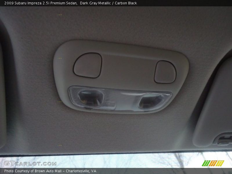 Dark Gray Metallic / Carbon Black 2009 Subaru Impreza 2.5i Premium Sedan