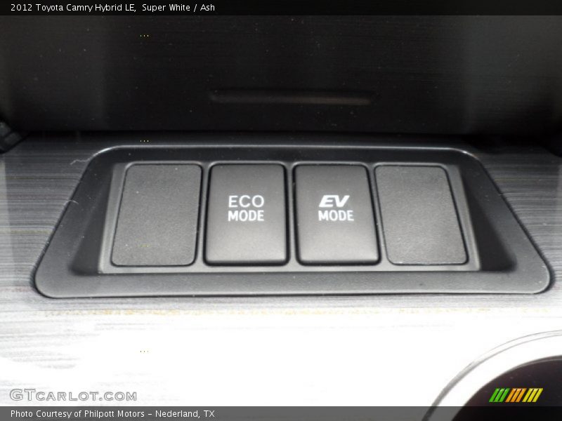 Super White / Ash 2012 Toyota Camry Hybrid LE