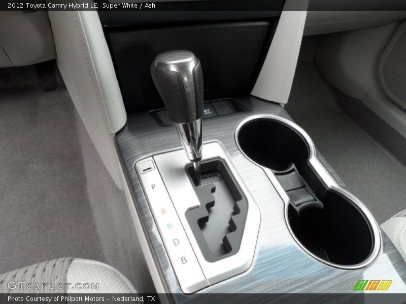 Super White / Ash 2012 Toyota Camry Hybrid LE