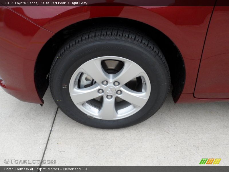  2012 Sienna  Wheel