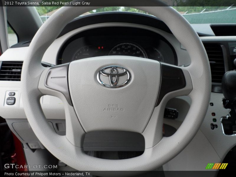  2012 Sienna  Steering Wheel