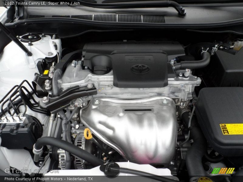 Super White / Ash 2012 Toyota Camry LE